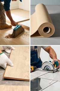 Steps to Installing Floating Tiles