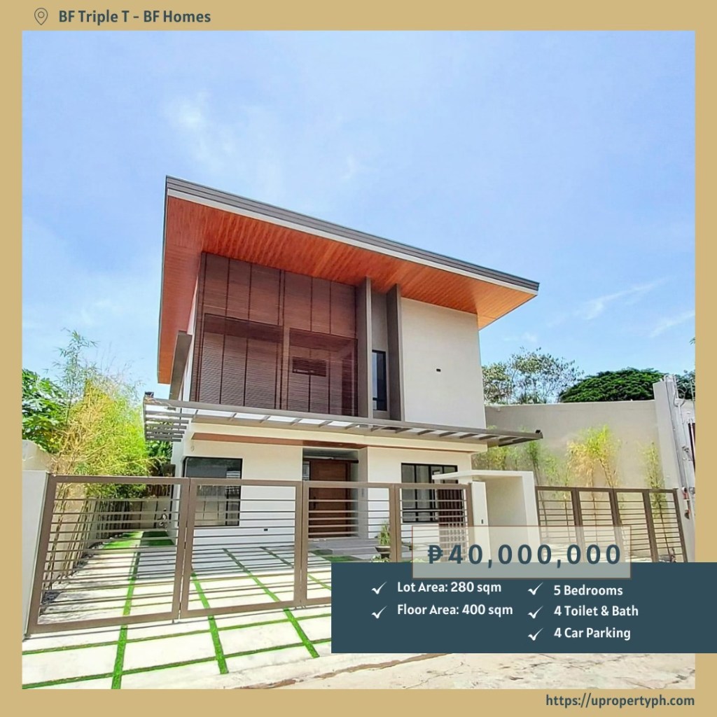 5-Bedroom House & Lot with Swimming Pool in BF Triple T, BF Homes, Las&nbsp;Piñas