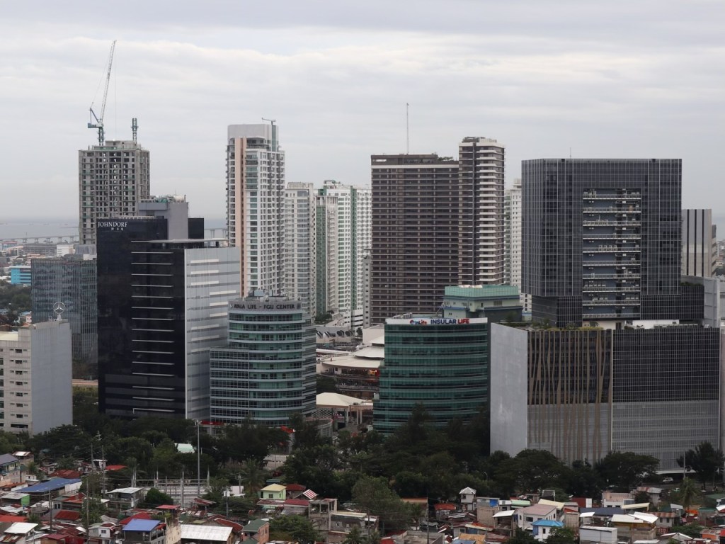 Cebu Business Park skyline