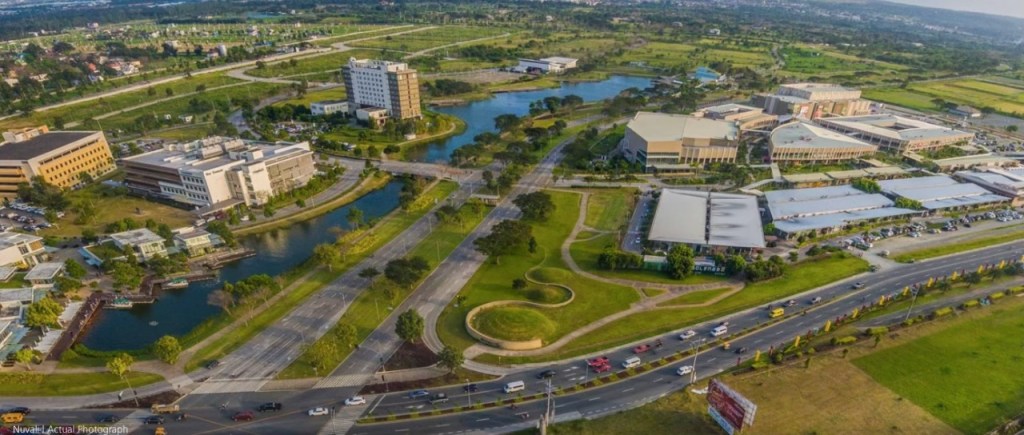 Aerial shot of Nuvali