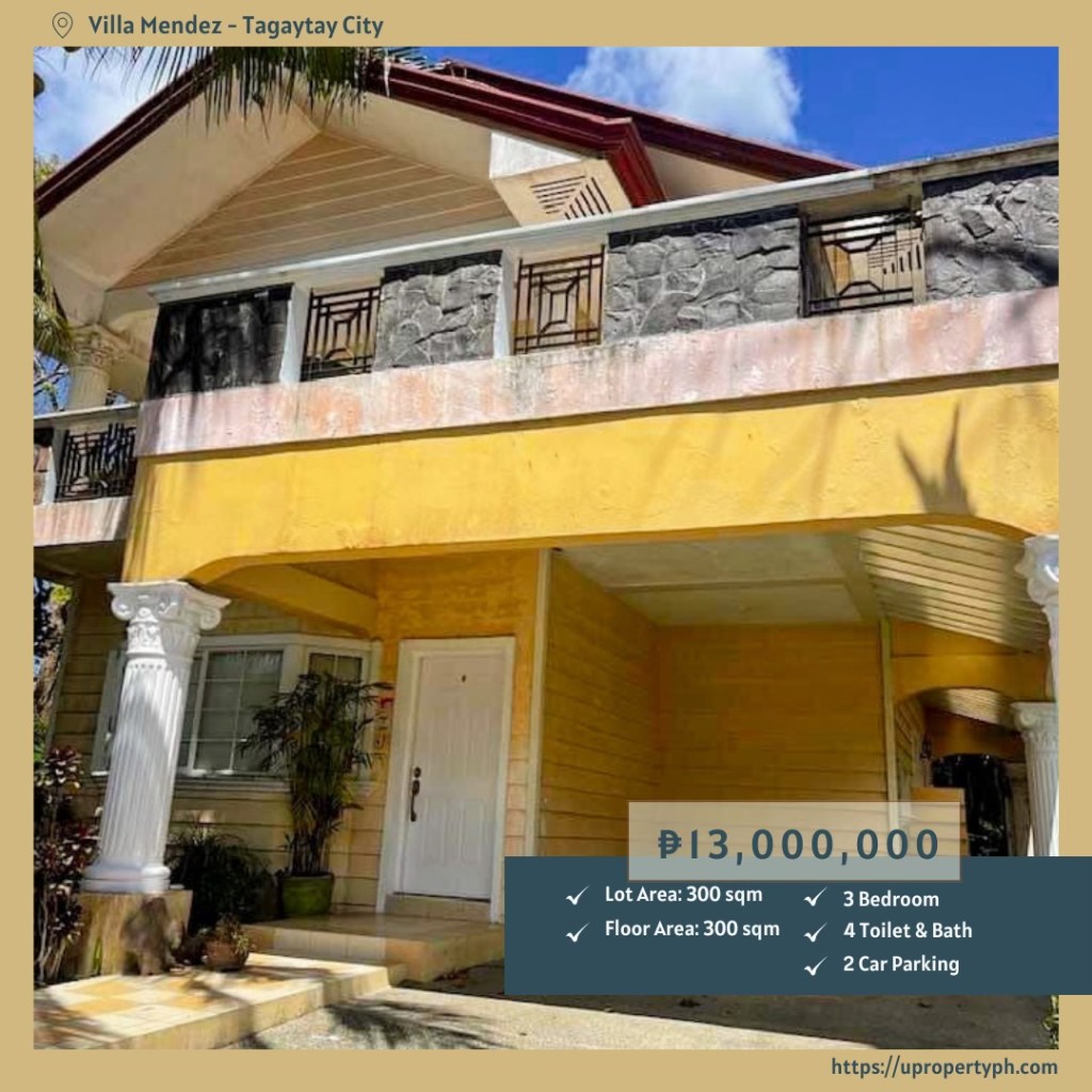 3-Bedroom House for Sale at Villa Mendez Subdivision, Tagaytay&nbsp;City