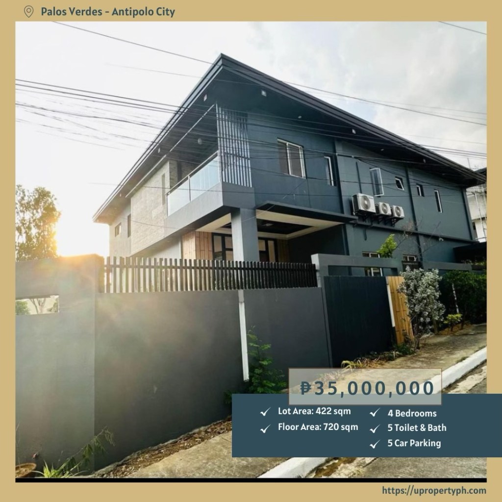 Discover Luxury Living: Expansive 4-Bedroom House & Lot for Sale in Palos Verdes, Santa Cruz, Antipolo&nbsp;City