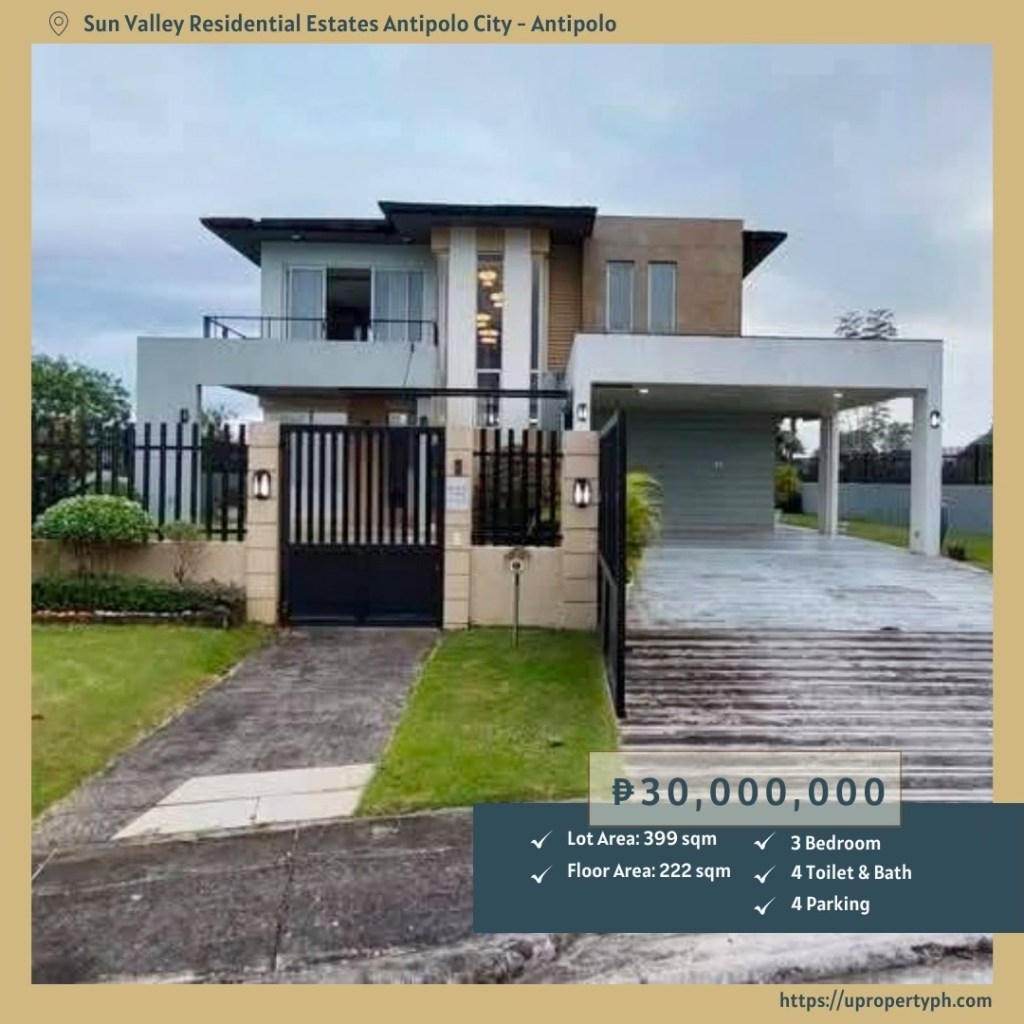 FOR SALE: Modern 3BR Luxury House with Panoramic Golf Views in Sun Valley Estates, Antipolo – PHP&nbsp;30M