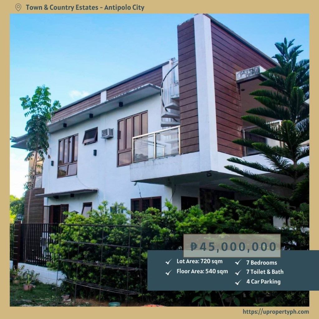 ₱45M Luxury 7BR House & Lot for Sale: Town & Country Estates, Antipolo | Stunning&nbsp;Views