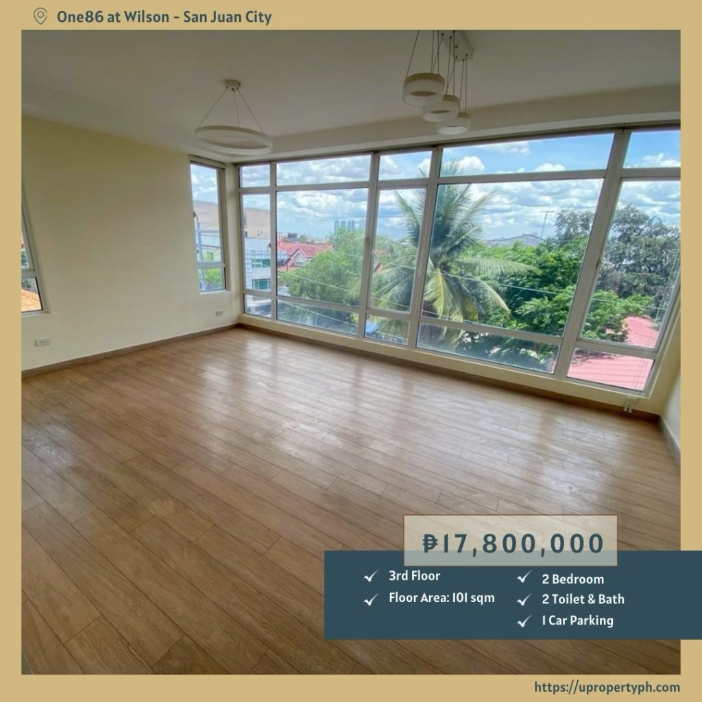 Spacious 2-Bedroom Condo for Sale | One86 at Wilson, San Juan – A Rare Low-Density Urban&nbsp;Sanctuary