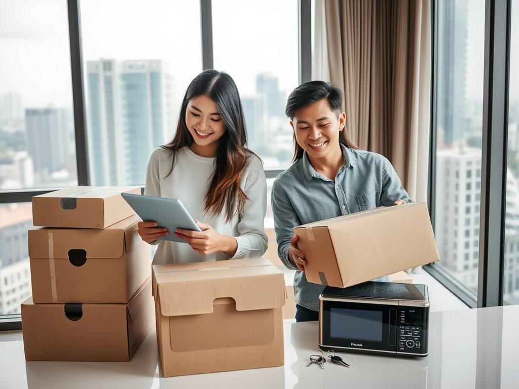 Months 10-12 of Your Home Buying Plan: How to Close the Deal and Move Into Your New Home in the Philippines 8 couple moving in