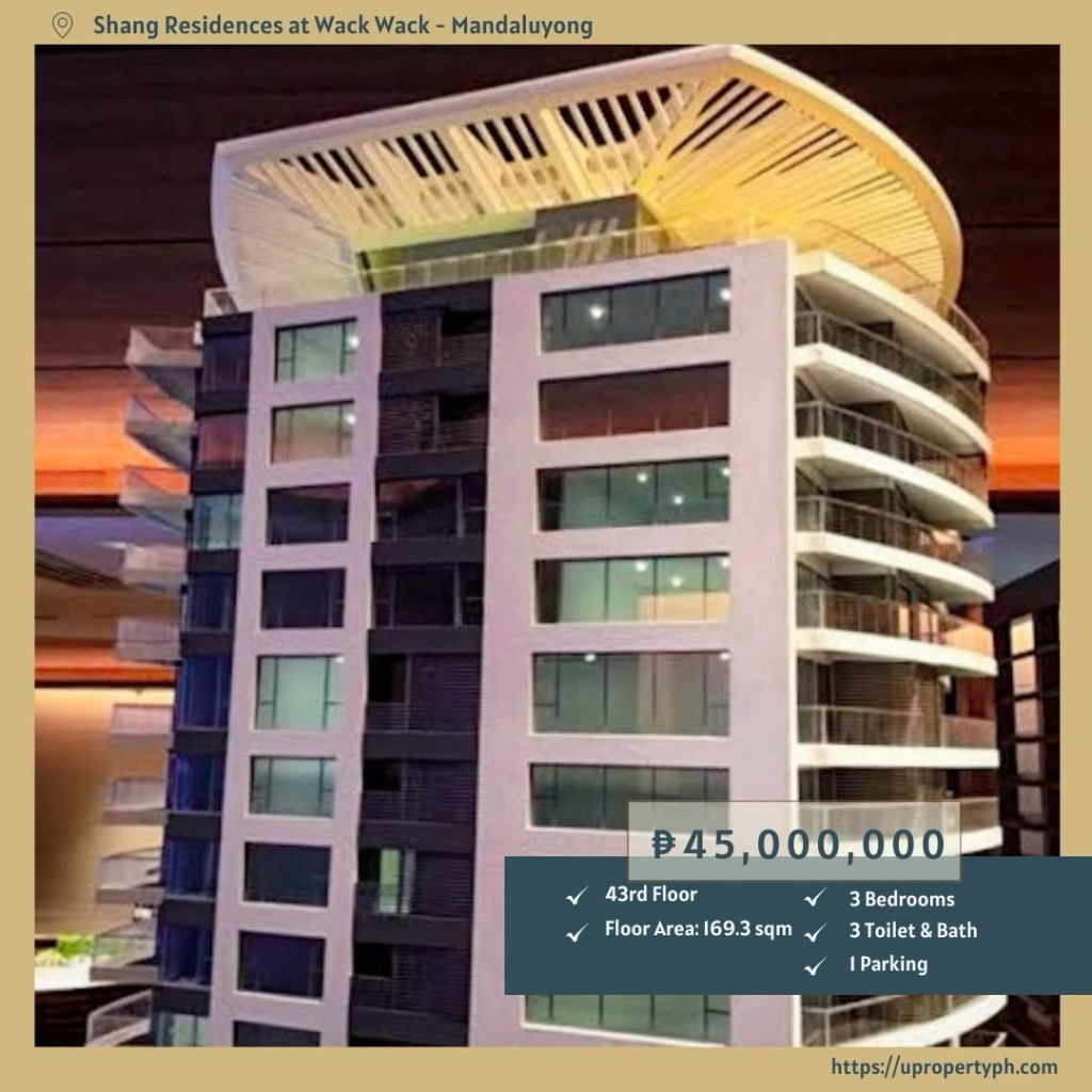 Premium 3-Bedroom Condo for Sale at Shang Residences at Wack&nbsp;Wack