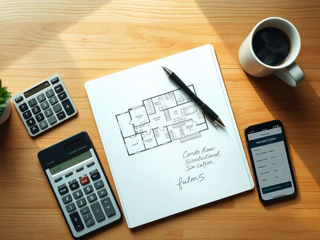 Is Your Condo Investment Financially Sound? A Guide to Evaluating Affordability and Financing in the Philippines 3 work desk flatlay