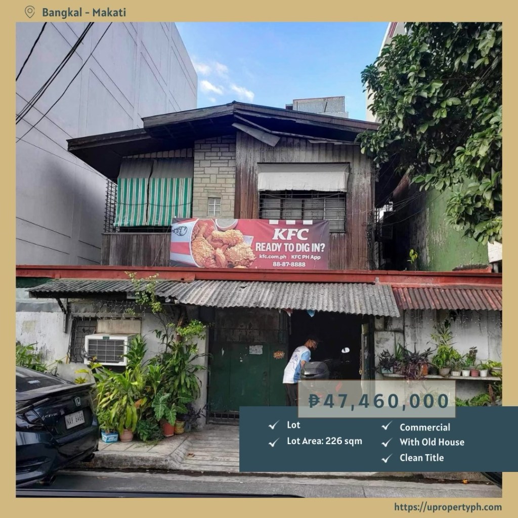 Commercial Lot for Sale in Bangkal, Makati – Prime Location with Endless Potential
