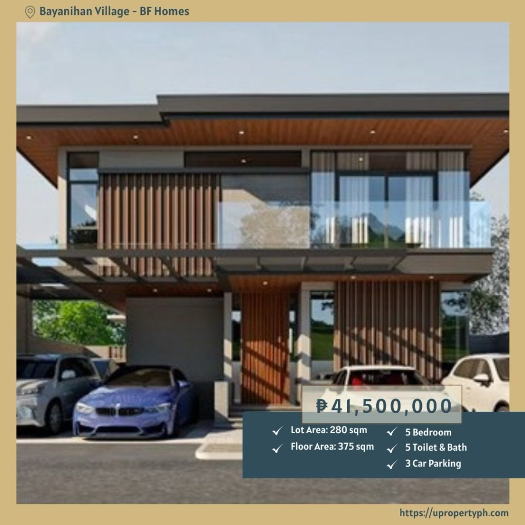 For Sale: Modern 5-Bedroom House and Lot in Bayanihan Village, BF Homes,&nbsp;Parañaque