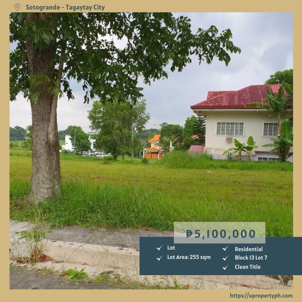For Sale: 255 SQM Residential Lot in Sotogrande, Tagaytay | Gated Community&nbsp;Living