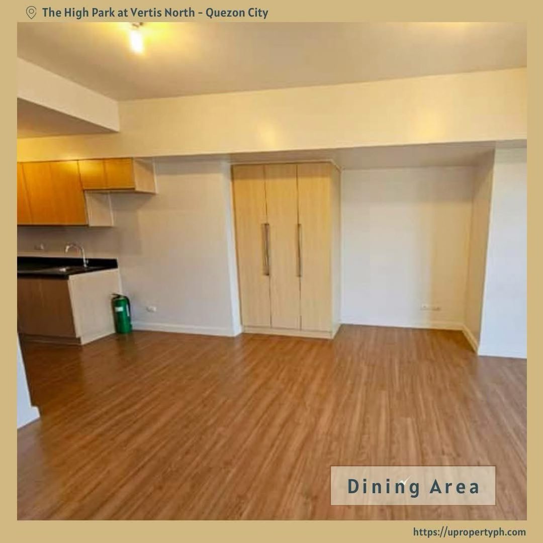 Studio Condo Unit For Sale At The High Park In Vertis North Quezon