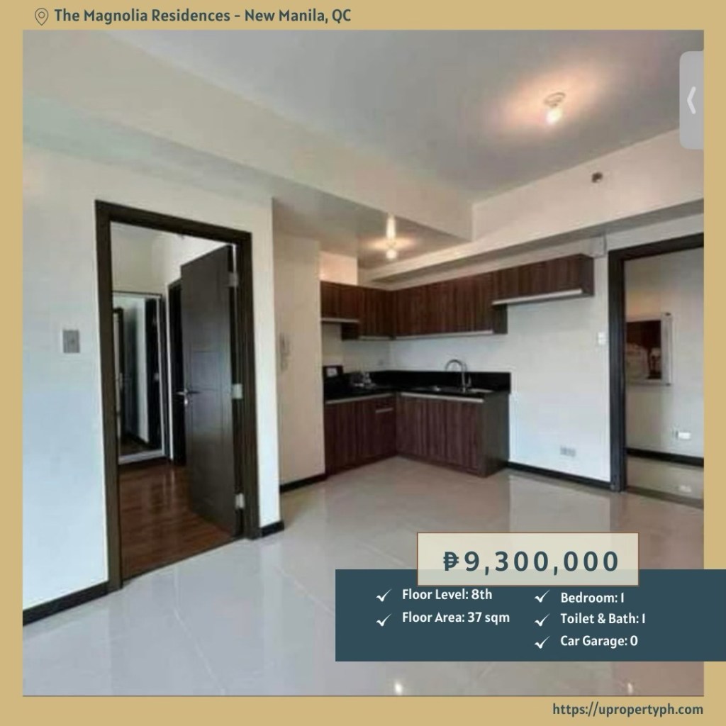1-Bedroom Condo for Sale at Magnolia Residences in New Manila, Quezon&nbsp;City