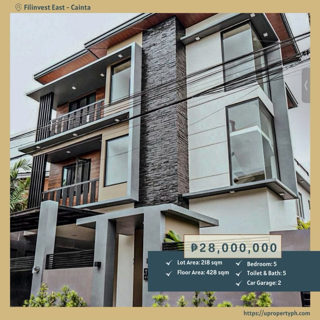 5-Bedroom House for Sale at Filinvest East in Cainta, Rizal